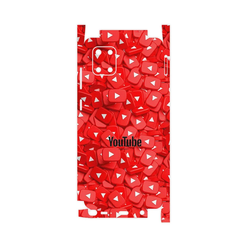 برچسب پوششی ماهوت مدل Youtube-FullSkin مناسب برای گوشی موبایل سامسونگ Galaxy Note 10 Lite