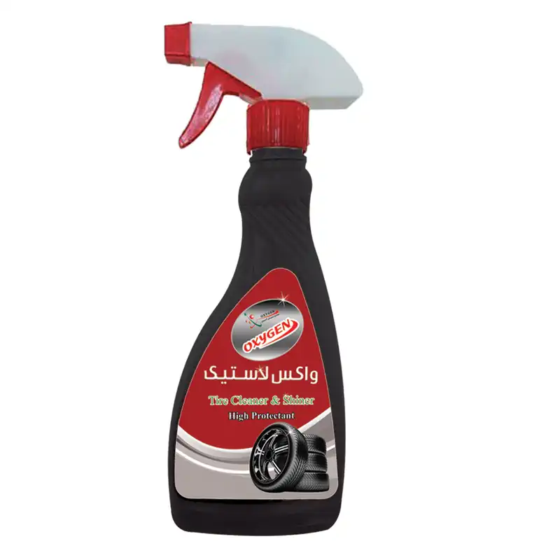 اسپری واکس لاستیک اکسیژن مدل NANO حجم 450 میلی لیتر بسته دو عددی