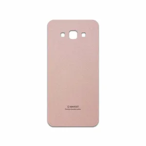 MAHOOT Rose Gold Leather Cover Sticker for Samsung Galaxy A8