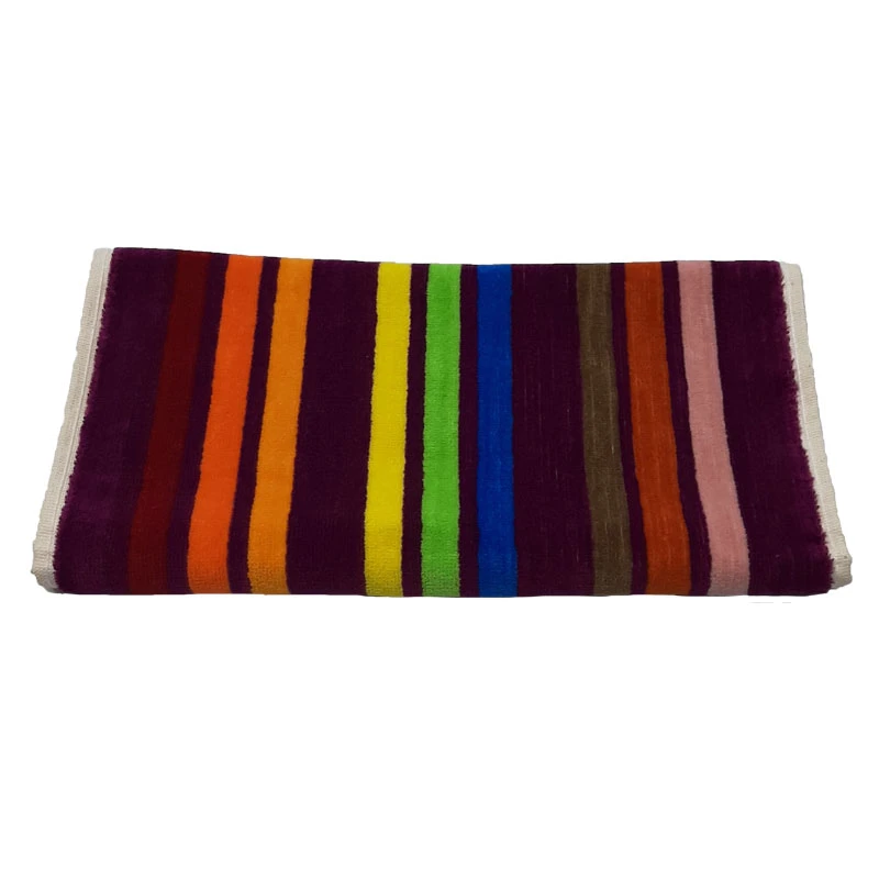 حوله دستی طرح خط دار سایز ۳۵×۶۵ سانتی متر