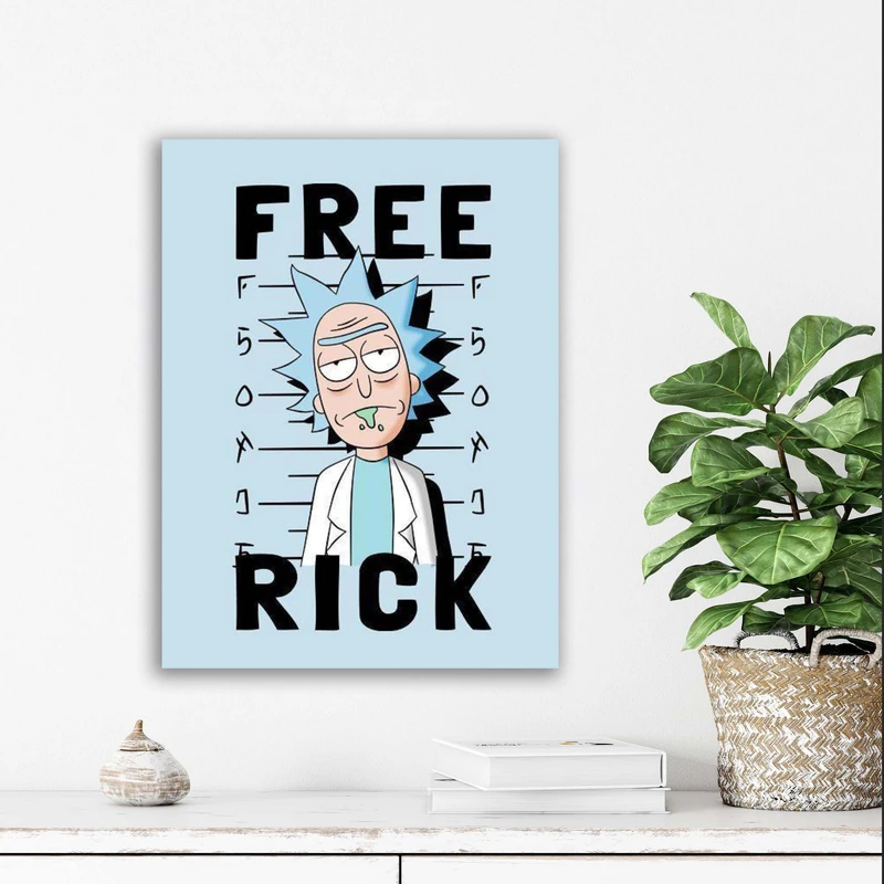 تابلو شاسی آتریسا مدل ریک اند مورتی Rick and Morty