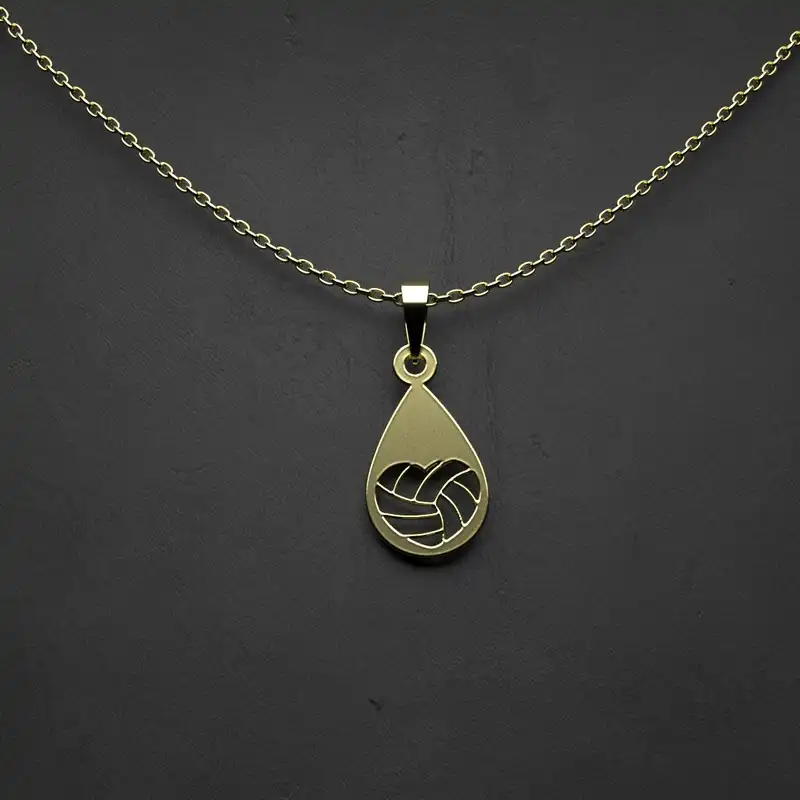 گردنبند طلا 18 عیار زنانه مدوپد مدل قلب کد JJ1156