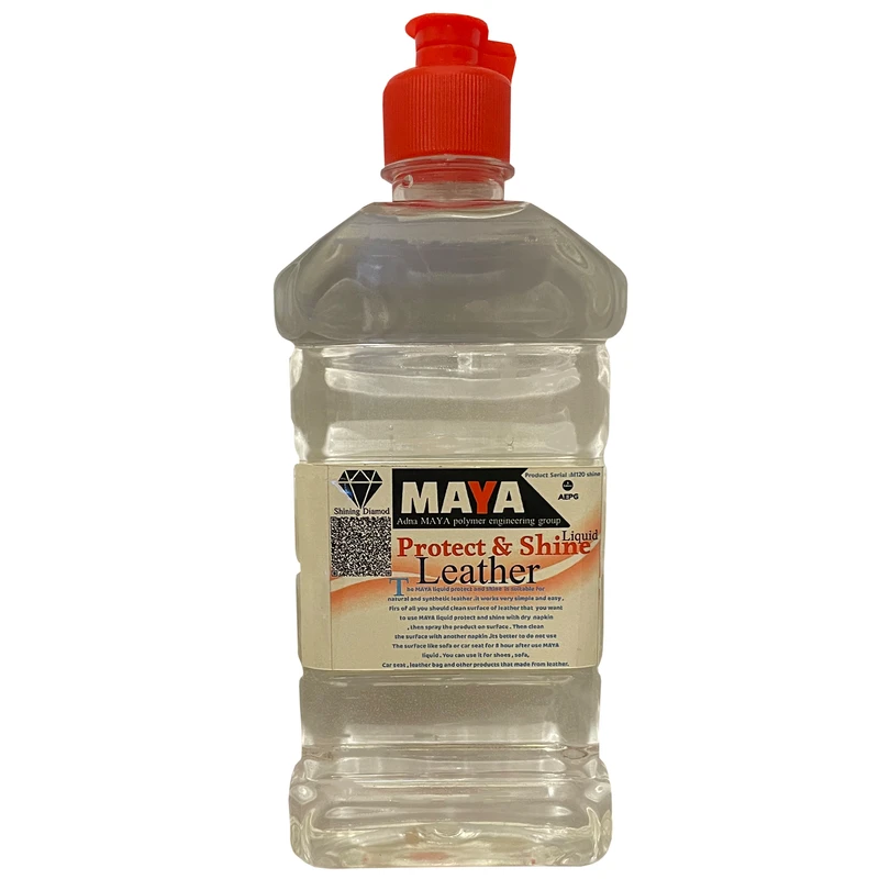 مایع ضد ترک چرم مایا مدل leather Skin protection حجم 500  میلی لیتر