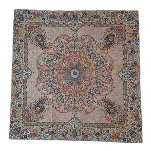 رومیزی ترمه مدل مربع طرح افشار