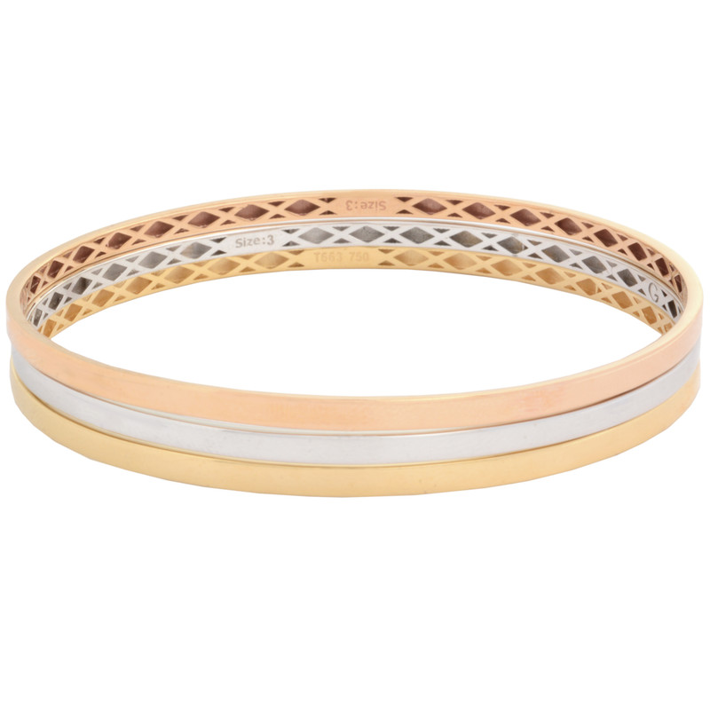 النگو طلا 18 عیار زنانه طلای مستجابی مدل جلوا کد 3 مجموعه 3 عددی