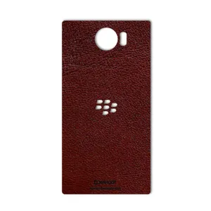 برچسب پوششی ماهوت مدلNatural Leather مناسب برای گوشی BlackBerry Priv