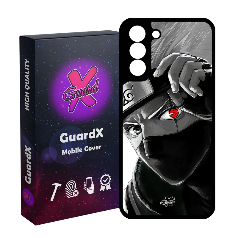 کاور گارد ایکس طرح Kakashi Anime مدل Glass10588 مناسب برای گوشی موبایل سامسونگ Galaxy S21 FE