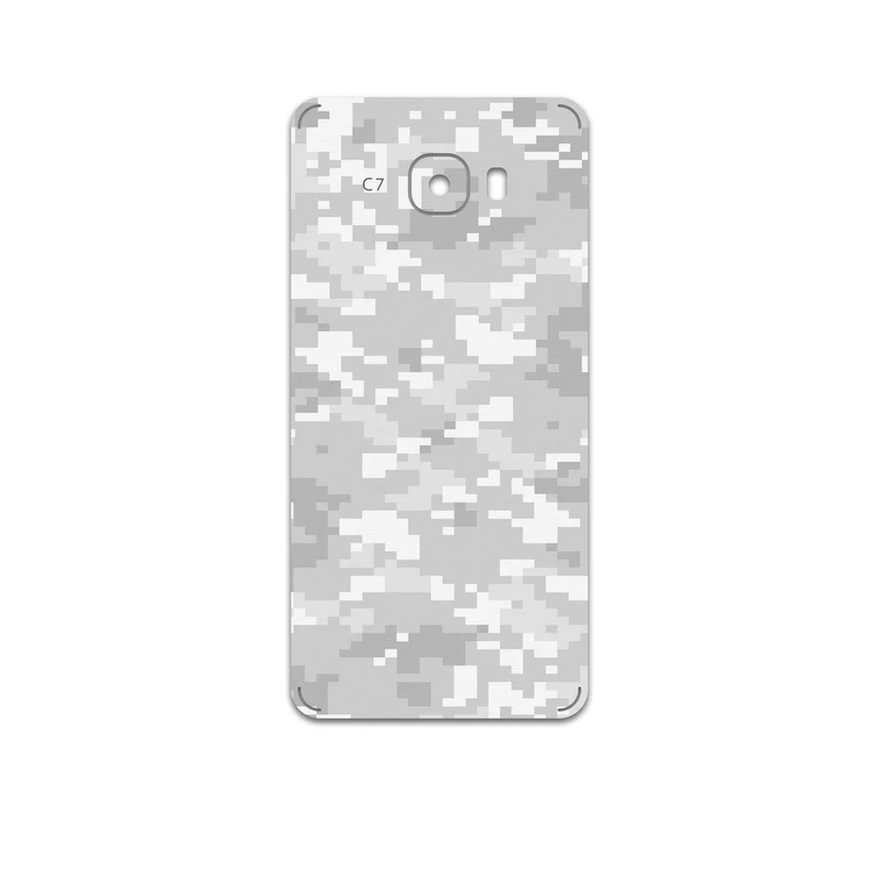 برچسب پوششی ماهوت مدل Army-Snow-Pixel مناسب برای گوشی موبایل سامسونگ Galaxy C7