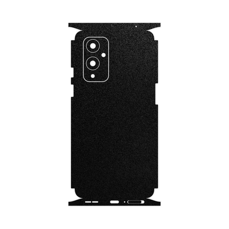 برچسب پوششی ماهوت مدل Black-Suede-FullSkin مناسب برای گوشی موبایل وان پلاس 9