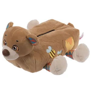 کاور دستمال کاغذی کودک رانیک مدل Bear 504A