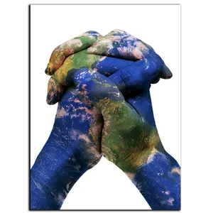 تابلو شاسی بکلیت طرح کره زمین و صلح جهانی مدل SH-S863