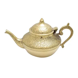 قوری برنجی مدل سماوری کد s12