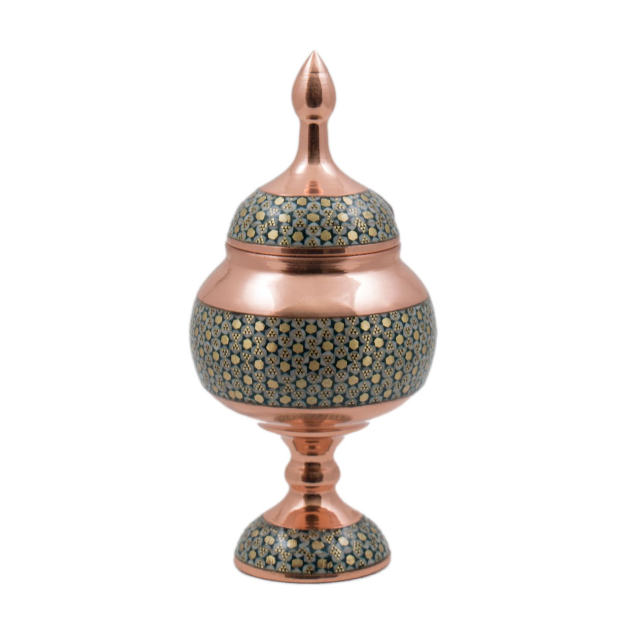 شکلات خوری خاتم کوب رستا طرح 4-11-121  ارتفاع 16 سانتی متر