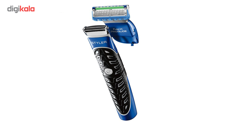 خود تراش ژیلت مدل Fusion Power Styler به همراه 3 سری شانه