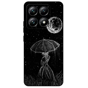 Megafone Girl and Moon 1369 Cover For Xiaomi 15