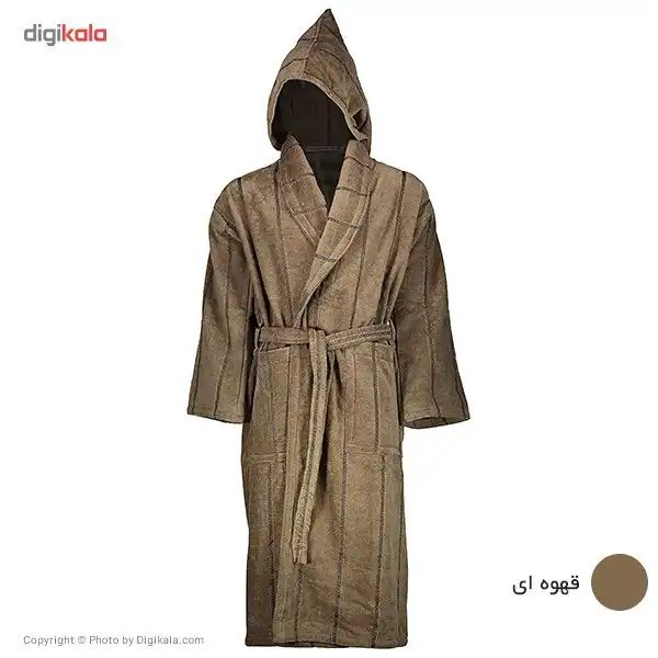 حوله پالتویی برق لامع مدل Royal سایز 115