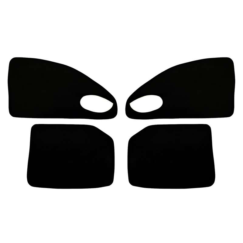 آفتاب گیر شیشه خودرو رویال اسپرت مدل UV PRO مناسب برای پژو 405 ELX مجموعه 4 عددی