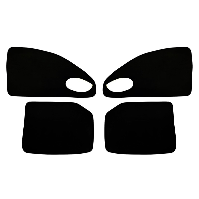 آفتاب گیر شیشه خودرو رویال اسپرت مدل UV PRO مناسب برای پژو 405 ELX مجموعه 4 عددی