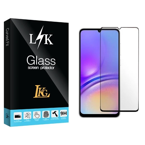 محافظ صفحه نمایش شیشه ای ال کا جی مدل LKK مناسب برای گوشی موبایل سامسونگ Galaxy A05