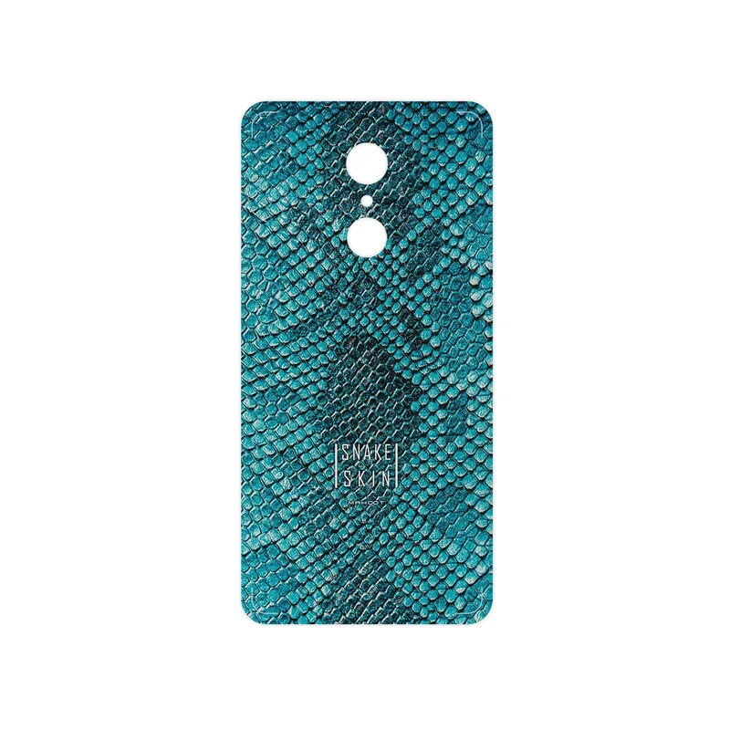برچسب پوششی ماهوت مدل Blue Snake Skin مناسب برای گوشی موبایل شیائومی REDMI 5