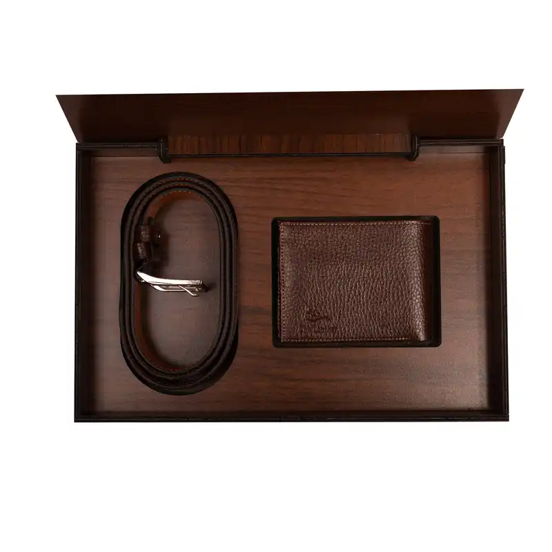 ست هدیه مردانه چرم کن ا مدل S-176