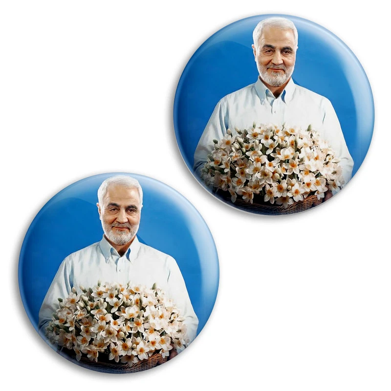 مگنت پرمانه طرح حاج قاسم سلیمانی کد pmag.26941