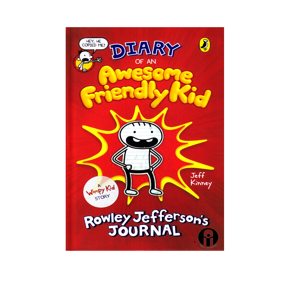 کتاب Diary of an Awesome Friendly kid اثر Jeff Kinney انتشارات الوند پویان