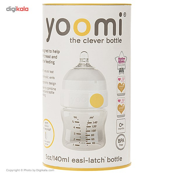 شیشه شیر یومی مدل Y15b 5Oz ظرفیت 140 میلی لیتر