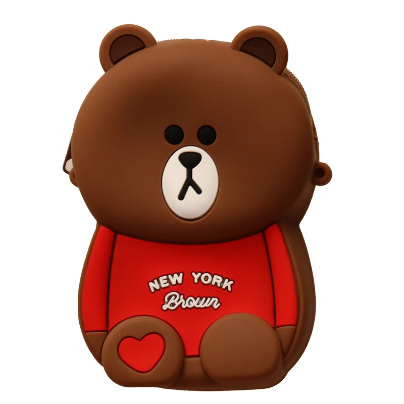 کیف رودوشی بچگانه مدل سیلیکونی تدی 02