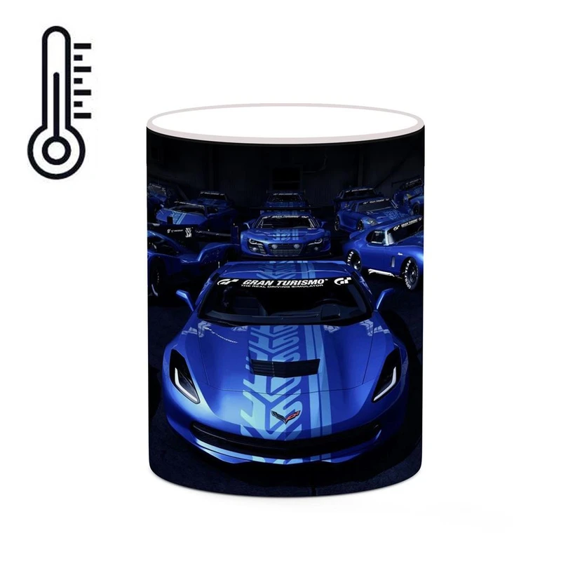 ماگ حرارتی کاکتی مدل بازی Gran Turismo کد mgh28777