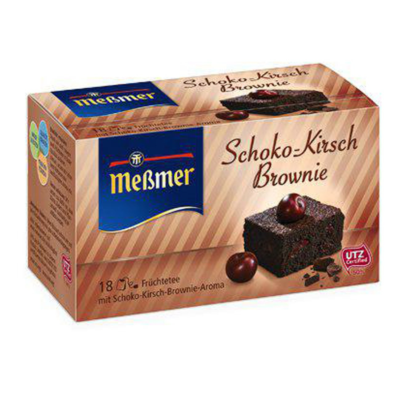بسته دمنوش گیاهی کیک  براونی  مسمر مدل Schoko Kirsche Brownie