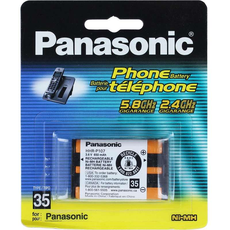 باتری تلفن بی سیم پاناسونیک مدلA/1B GGR-p107 باتری تلفن بی سیم پاناسونیک مدلA/1B GGR-p107