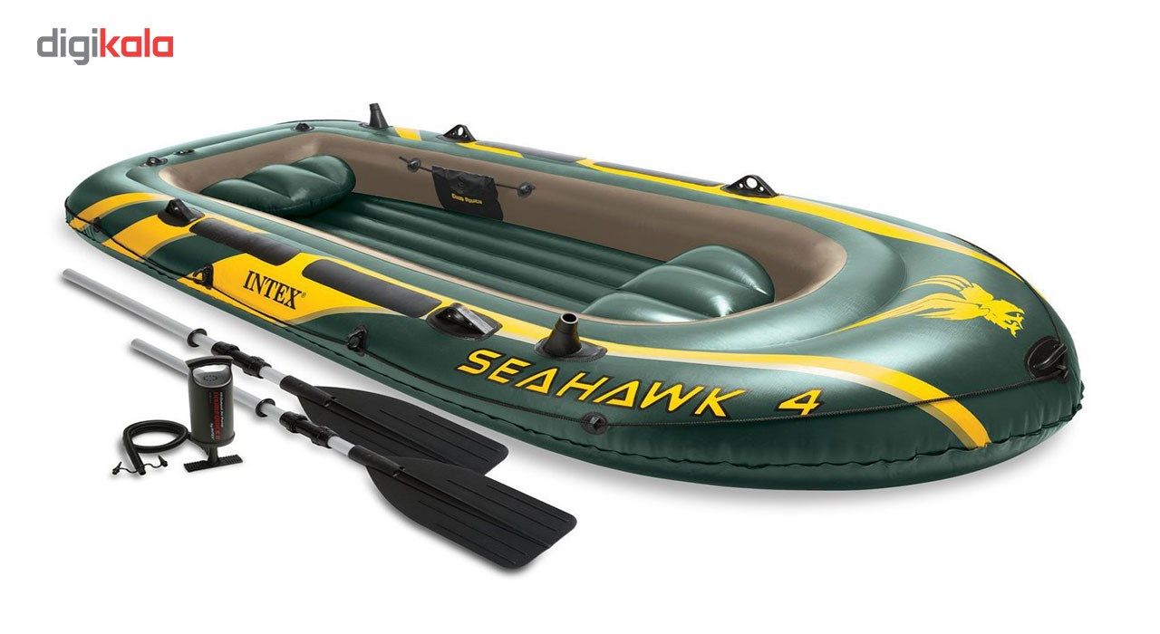 قایق بادی 4 نفره اینتکس مدل SEAHAWK4 -  - 3