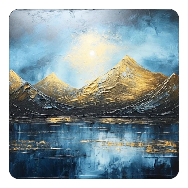 مگنت کاکتی طرح نقاشی رنگ روغن مدل mp71925