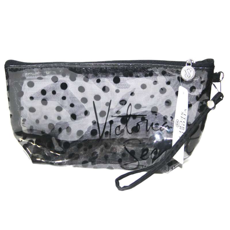 کیف لوازم آرایش زنانه ویکتوریا سکرت مدل خالدار