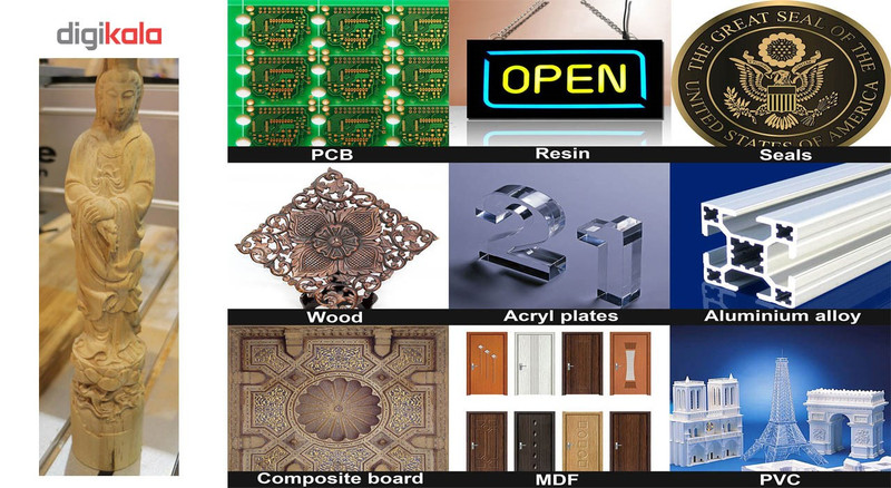 مینی سی ان سی چهار محور مدل 6040