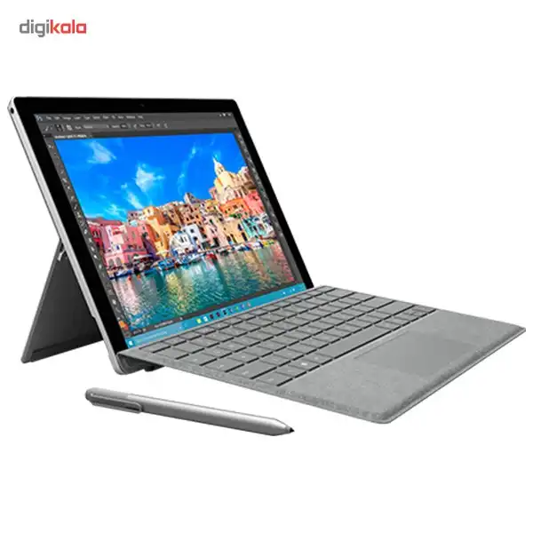 تبلت مایکروسافت مدل Surface Pro 4 - E به همراه کیبورد Signature Type Cover