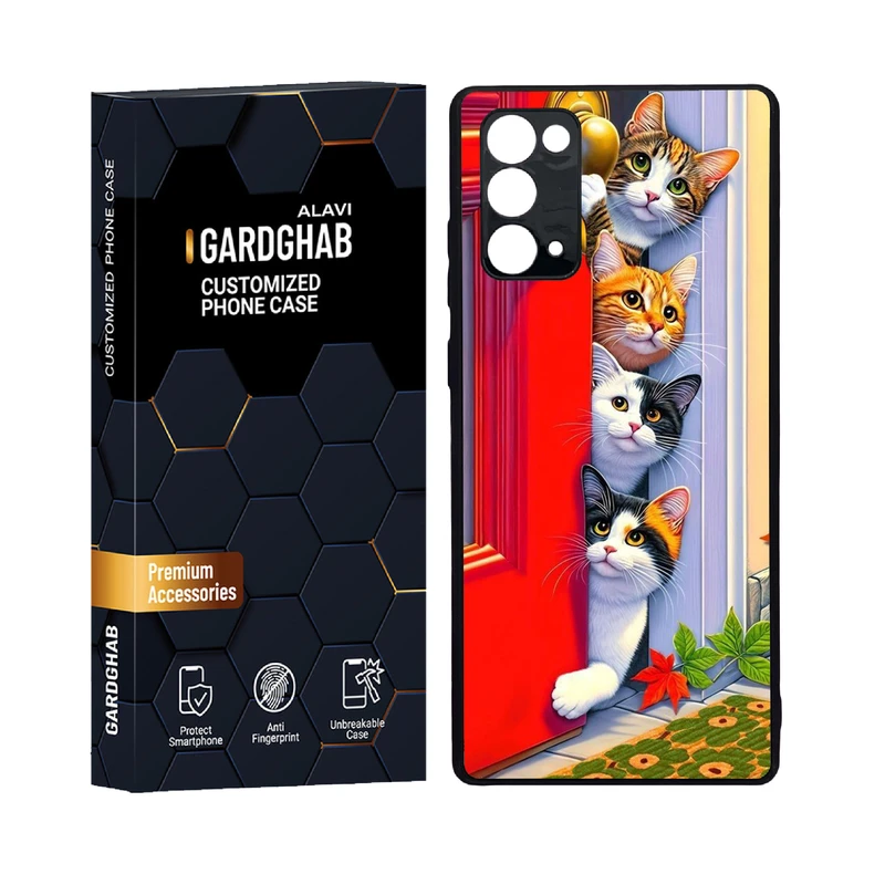 کاور گارد قاب علوی مدل دور ژله ای فانتزی مناسب برای گوشی موبایل سامسونگ  Galaxy Note 20