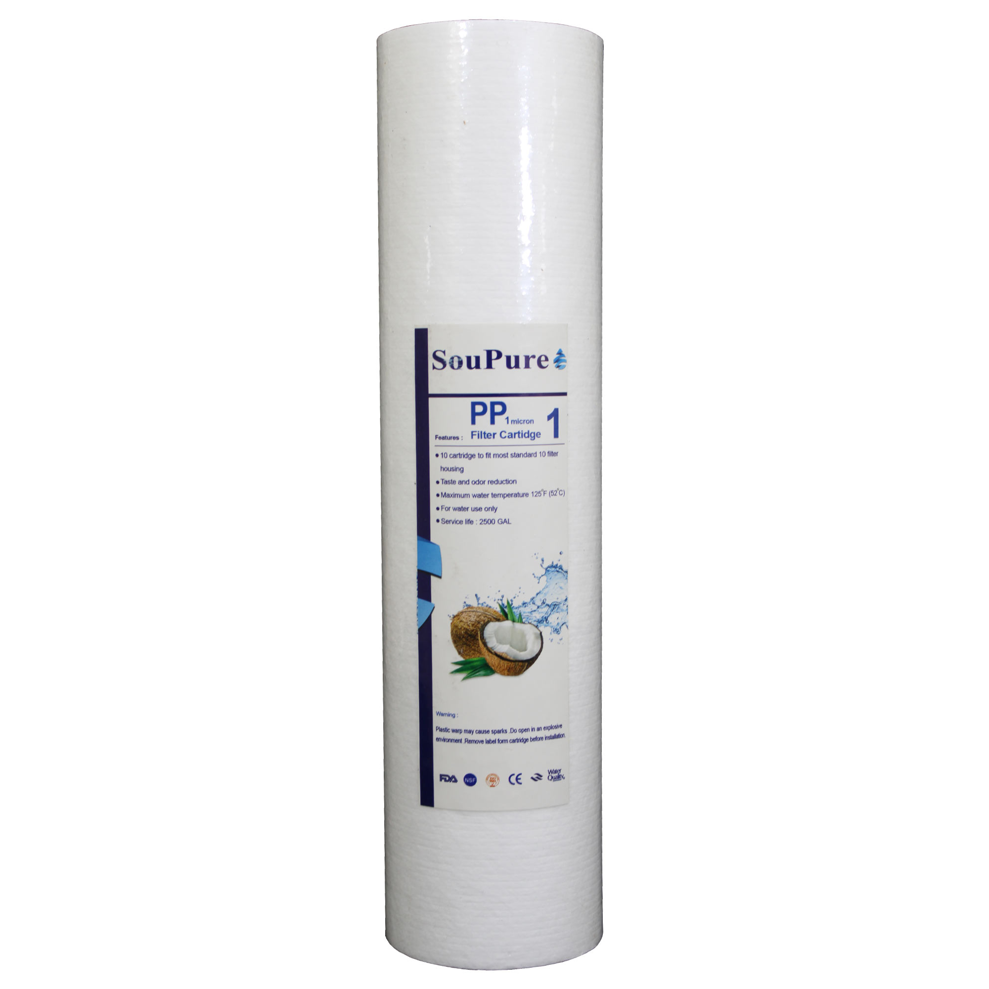 فیلتر دستگاه تصفیه کننده آب سوپیور مدل PP1Micron