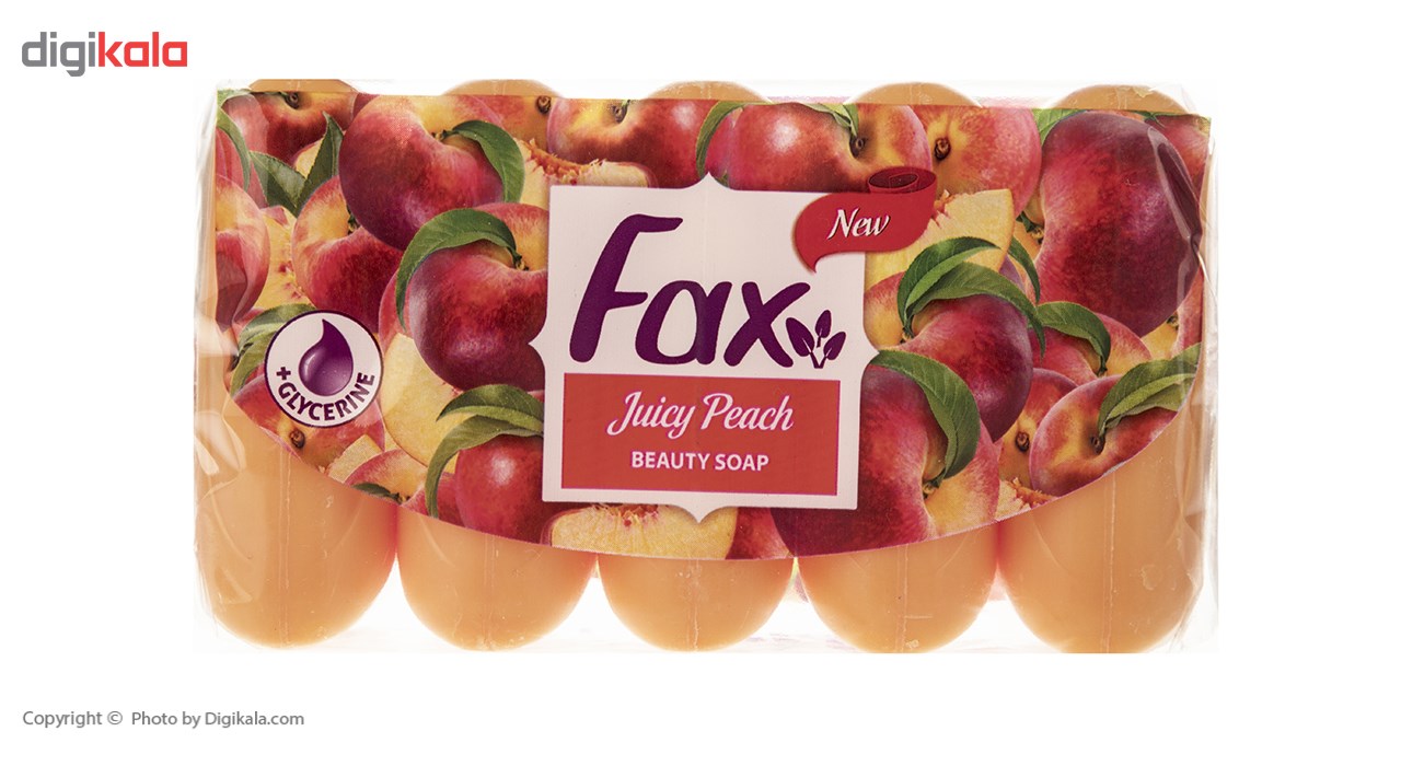 صابون فکس مدل Juicy Peach بسته 5 عددی
