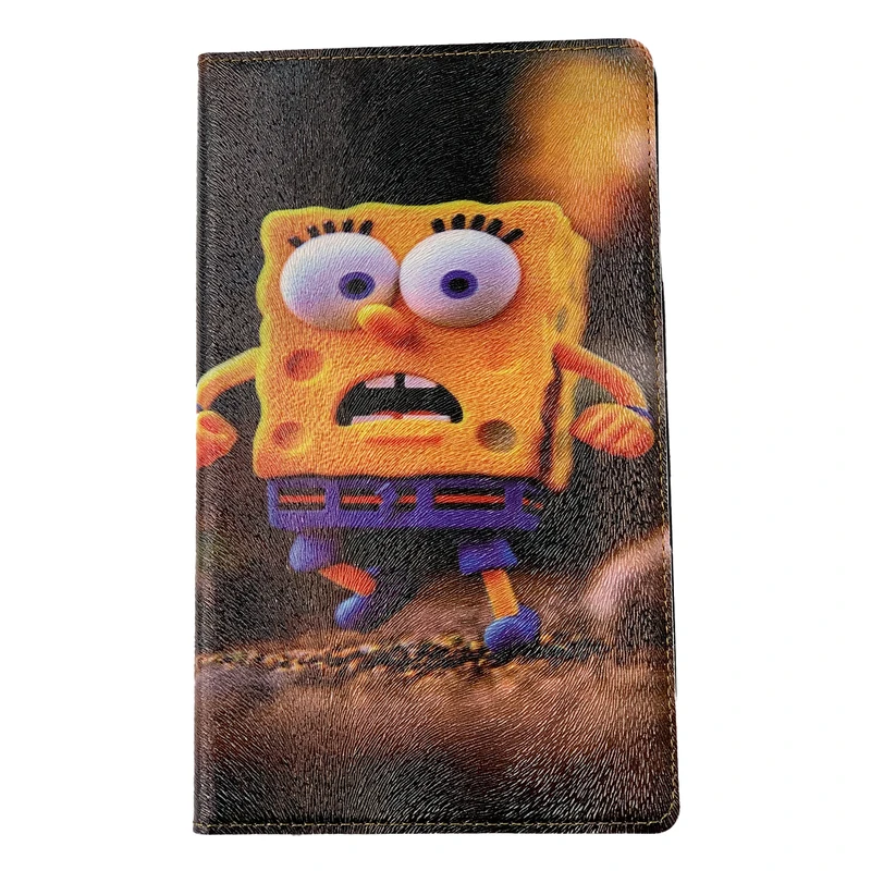 کیف کلاسوری مدل باب اسفنجی مناسب برای تبلت سامسونگ Galaxy Tab A9 / X115