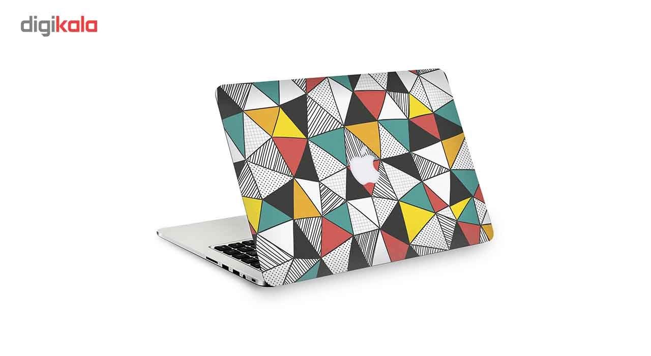 برچسب تزئینی ونسونی مدل Triangular Geometric مناسب برای مک بوک پرو 13 اینچی main 1 2
