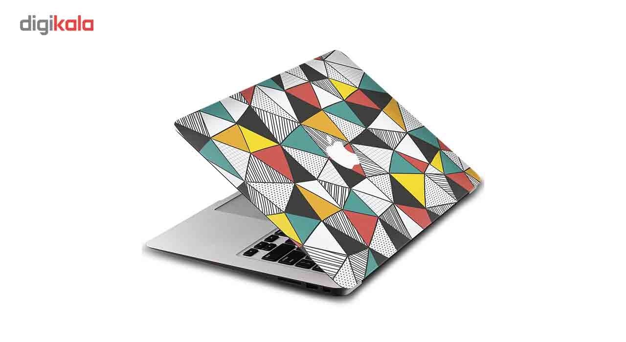 برچسب تزئینی ونسونی مدل Triangular Geometric مناسب برای مک بوک پرو 13 اینچی main 1 3