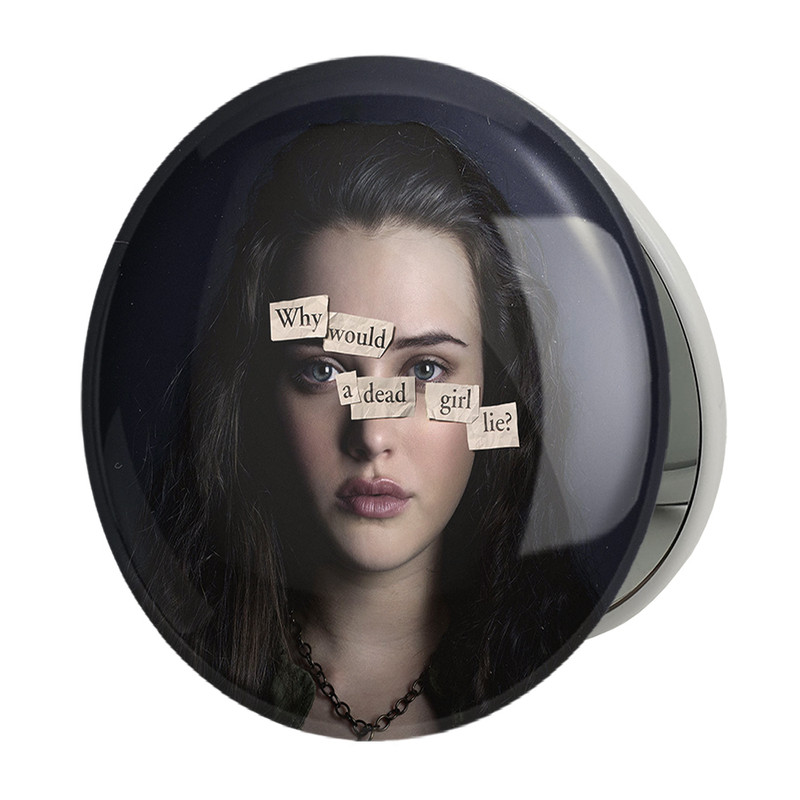 آینه جیبی خندالو طرح هانا بیکر 13دلیل برای اینکه Reasons Why13 مدل تاشو کد 20333