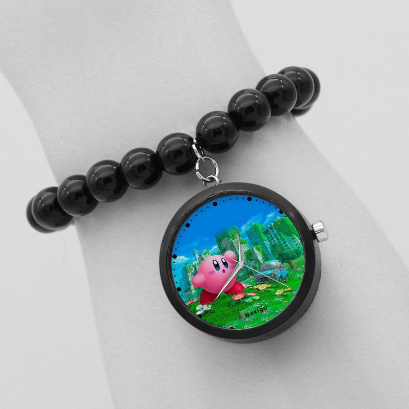 ساعت مچی عقربه ای ناکسیگو مدل Kirby and the Forgotten Land کد BF13840 ساعت مچی عقربه ای ناکسیگو مدل Kirby and the Forgotten Land کد BF13840