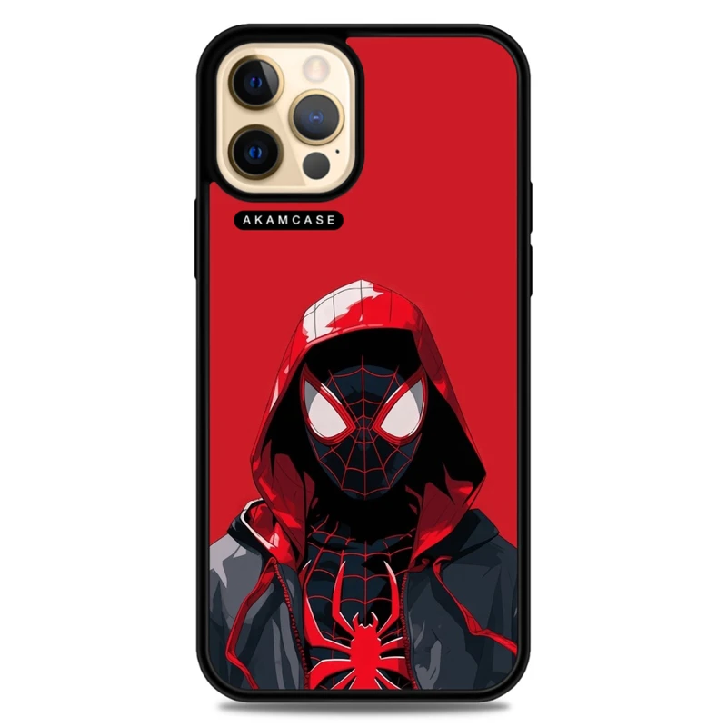کاور آکام مدل AMC-WA12PRO-SPIDER MAN8 مناسب برای گوشی موبایل اپل iPhone 12 Pro