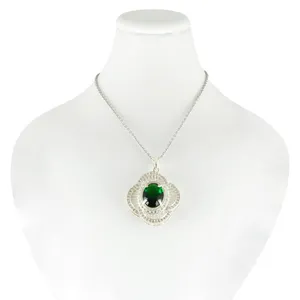 گردنبند نقره زنانه مدل AV177N-S12 C6