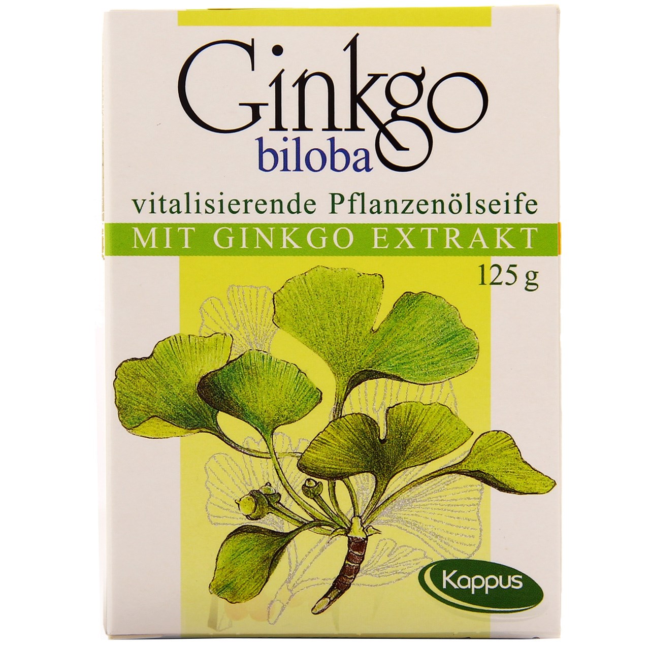 صابون کاپوس مدل Ginkgo Biloba مقدار 125 گرم