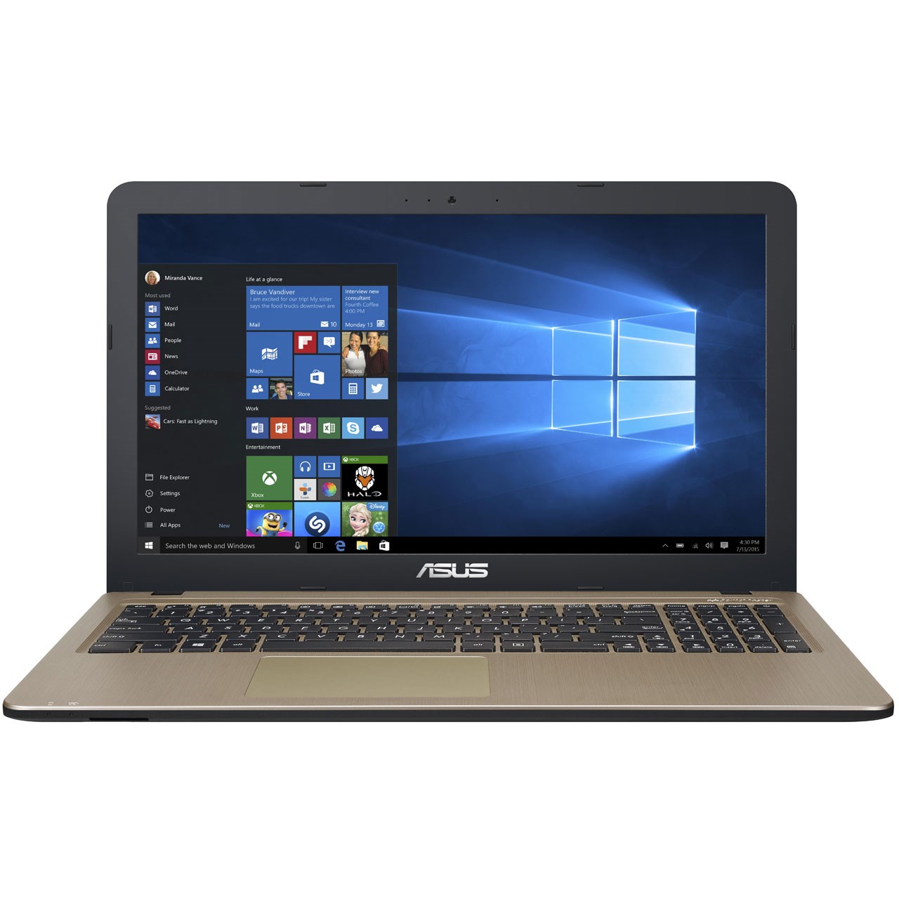 لپ تاپ 15 اینچی ایسوس مدل VivoBook X541SA - A