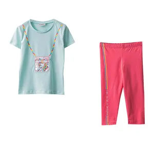 ست تی شرت و شلوار دخترانه ال سی وایکیکی مدل یونی